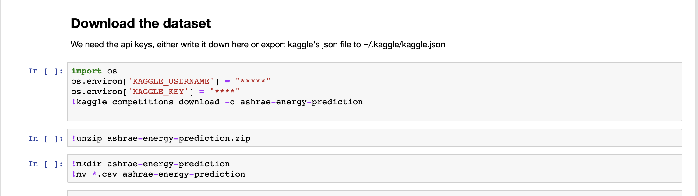 download kaggle dataset
